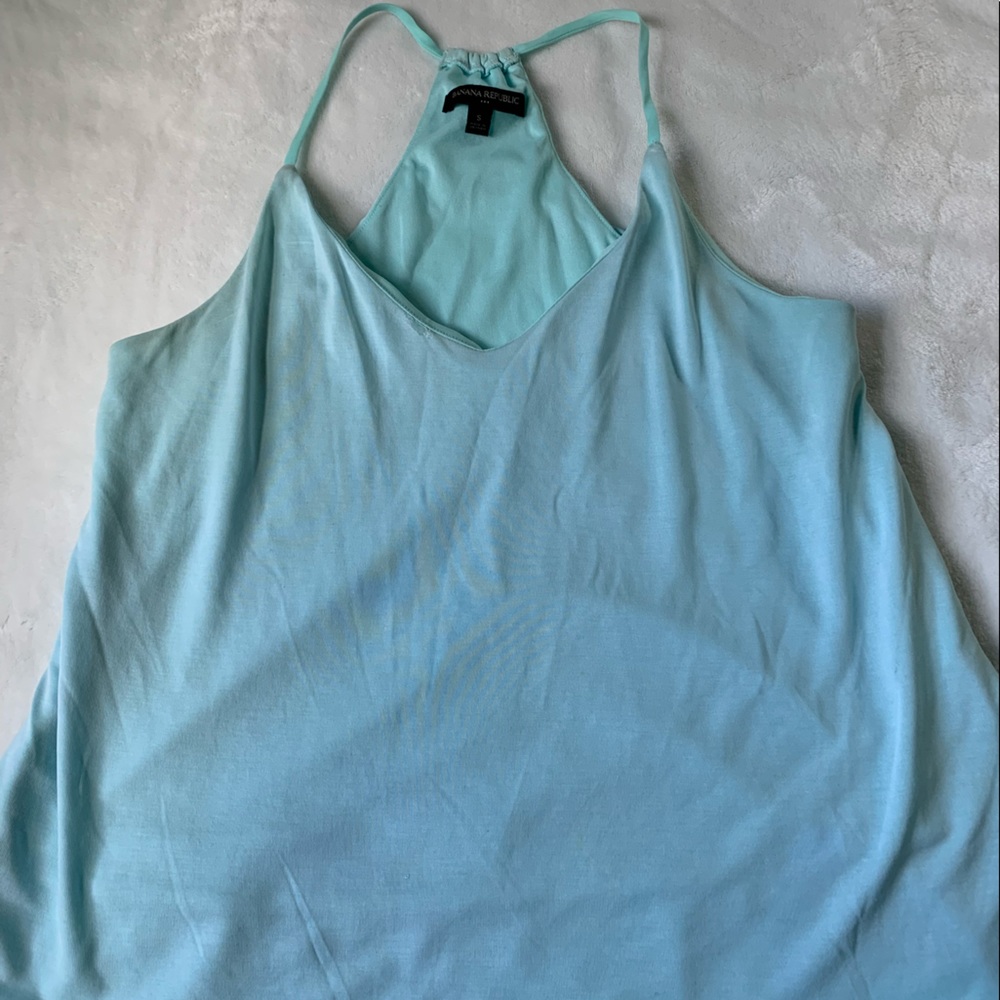Banana republic tank light blue